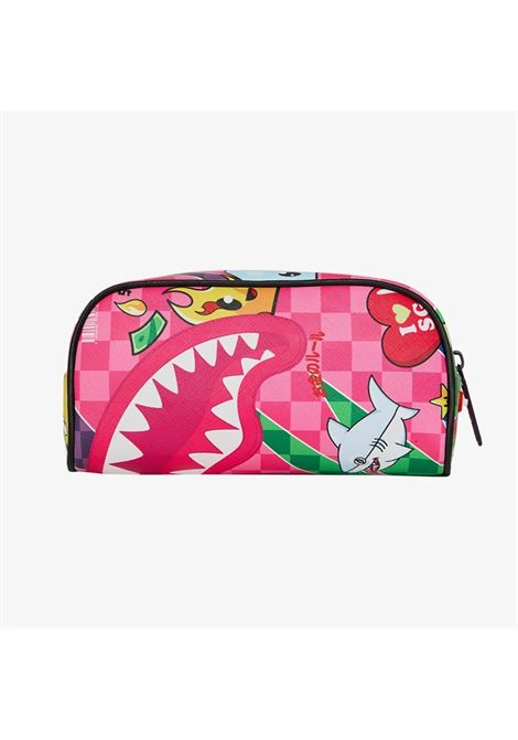 Astuccio con stampa SPRAYGROUND | 910B9455NSZWILD WTF